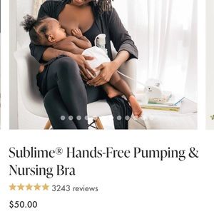 Kindred Bravely Sublime Hands-Free Pumping & Nursing Bra NWT NEVER OPENED